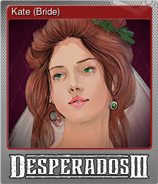 Series 1 - Card 8 of 9 - Kate (Bride)