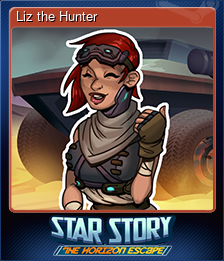 Series 1 - Card 7 of 10 - Liz the Hunter