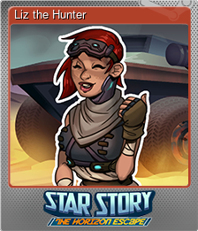 Series 1 - Card 7 of 10 - Liz the Hunter
