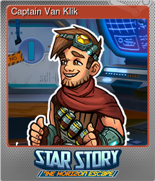 Series 1 - Card 1 of 10 - Captain Van Klik