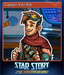 Series 1 - Card 1 of 10 - Captain Van Klik