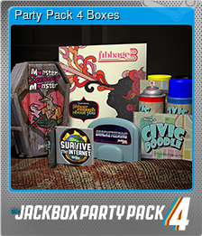 Series 1 - Card 1 of 6 - Party Pack 4 Boxes