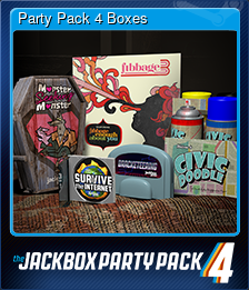 Series 1 - Card 1 of 6 - Party Pack 4 Boxes