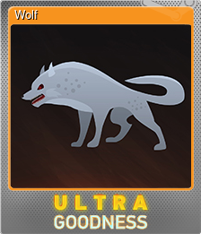 Series 1 - Card 5 of 6 - Wolf