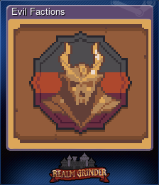 Series 1 - Card 2 of 6 - Evil Factions