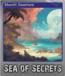 Series 1 - Card 2 of 5 - Moonlit Seashore