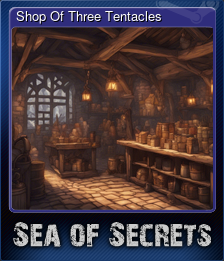 Series 1 - Card 5 of 5 - Shop Of Three Tentacles