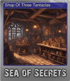 Series 1 - Card 5 of 5 - Shop Of Three Tentacles