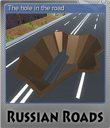 Series 1 - Card 5 of 7 - The hole in the road