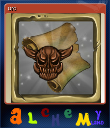 Series 1 - Card 2 of 5 - orc