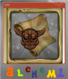 Series 1 - Card 2 of 5 - orc