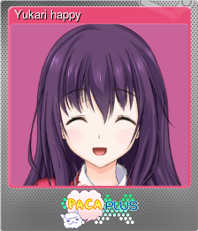 Series 1 - Card 5 of 5 - Yukari happy