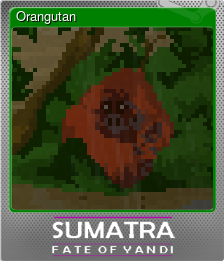 Series 1 - Card 7 of 8 - Orangutan