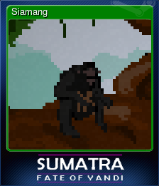 Series 1 - Card 4 of 8 - Siamang