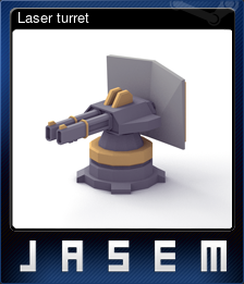 Series 1 - Card 6 of 9 - Laser turret