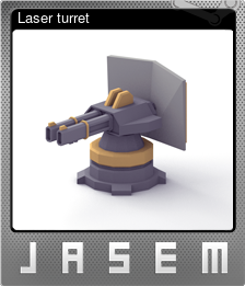 Series 1 - Card 6 of 9 - Laser turret