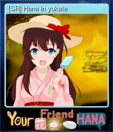 Series 1 - Card 2 of 5 - [SR] Hana in yukata