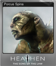 Series 1 - Card 3 of 5 - Porcus Spina