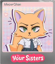Series 1 - Card 6 of 10 - Meow-Chan