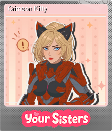 Series 1 - Card 4 of 10 - Crimson Kitty