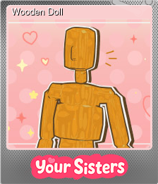 Series 1 - Card 5 of 10 - Wooden Doll