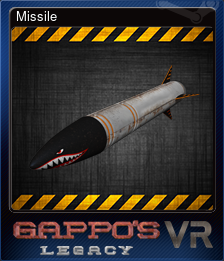 Series 1 - Card 5 of 10 - Missile