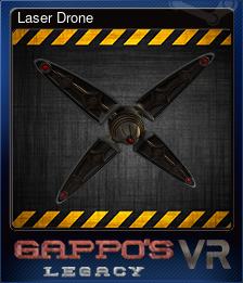 Series 1 - Card 2 of 10 - Laser Drone