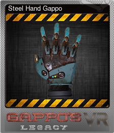 Series 1 - Card 6 of 10 - Steel Hand Gappo