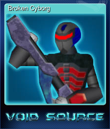 Series 1 - Card 1 of 5 - Broken Cyborg