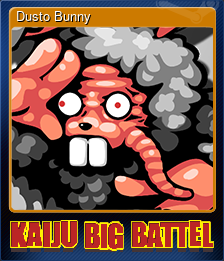 Series 1 - Card 3 of 7 - Dusto Bunny
