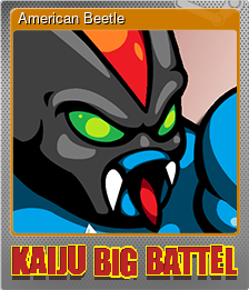Series 1 - Card 1 of 7 - American Beetle