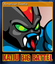 Series 1 - Card 1 of 7 - American Beetle