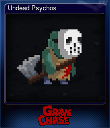 Series 1 - Card 5 of 5 - Undead Psychos