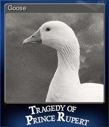 Series 1 - Card 5 of 6 - Goose