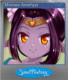 Series 1 - Card 3 of 6 - Mistress Amethyst
