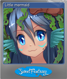 Series 1 - Card 4 of 6 - Little mermaid