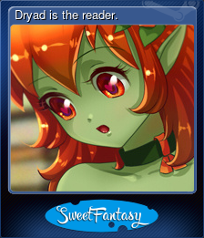 Series 1 - Card 1 of 6 - Dryad is the reader.
