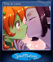 Series 1 - Card 6 of 6 - This is Love