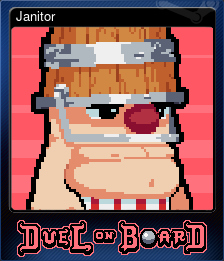 Series 1 - Card 3 of 5 - Janitor