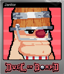 Series 1 - Card 3 of 5 - Janitor