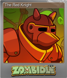 Series 1 - Card 5 of 12 - The Red Knight