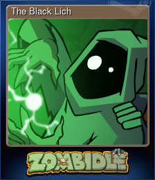 Series 1 - Card 3 of 12 - The Black Lich
