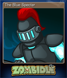 Series 1 - Card 6 of 12 - The Blue Specter