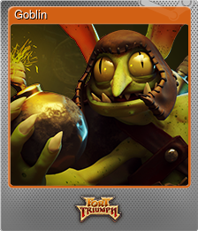 Series 1 - Card 1 of 7 - Goblin