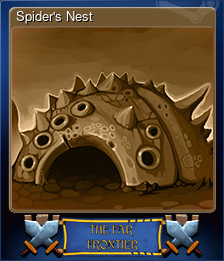 Series 1 - Card 4 of 5 - Spider's Nest