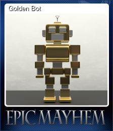 Series 1 - Card 1 of 5 - Golden Bot