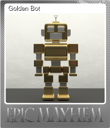 Series 1 - Card 1 of 5 - Golden Bot