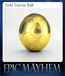 Series 1 - Card 5 of 5 - Gold Soccer Ball