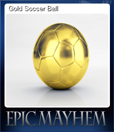 Gold Soccer Ball