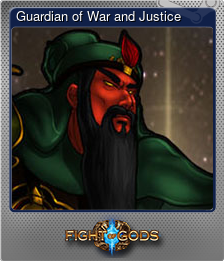 Series 1 - Card 6 of 10 - Guardian of War and Justice